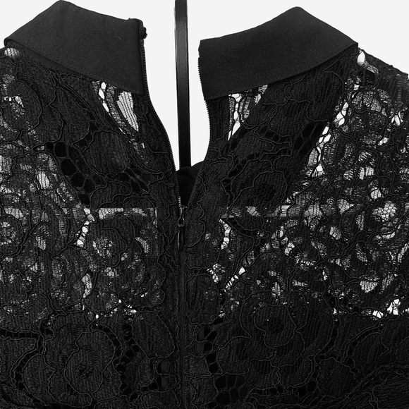 KARL LAGERFELD BLACK LACE DRESS - Picture 7 of 13